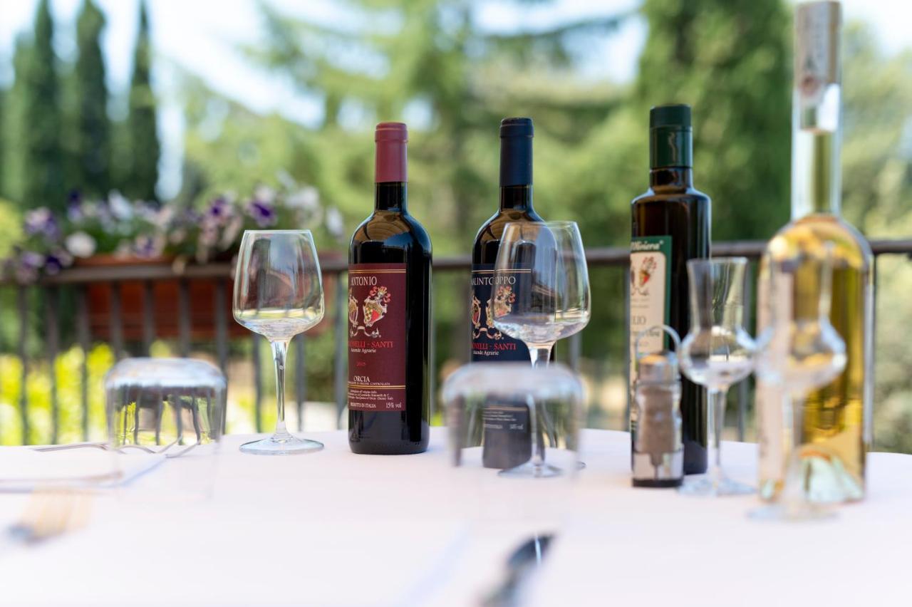 San Quirico dʼOrcia Hotel Palazzuolo מראה חיצוני תמונה