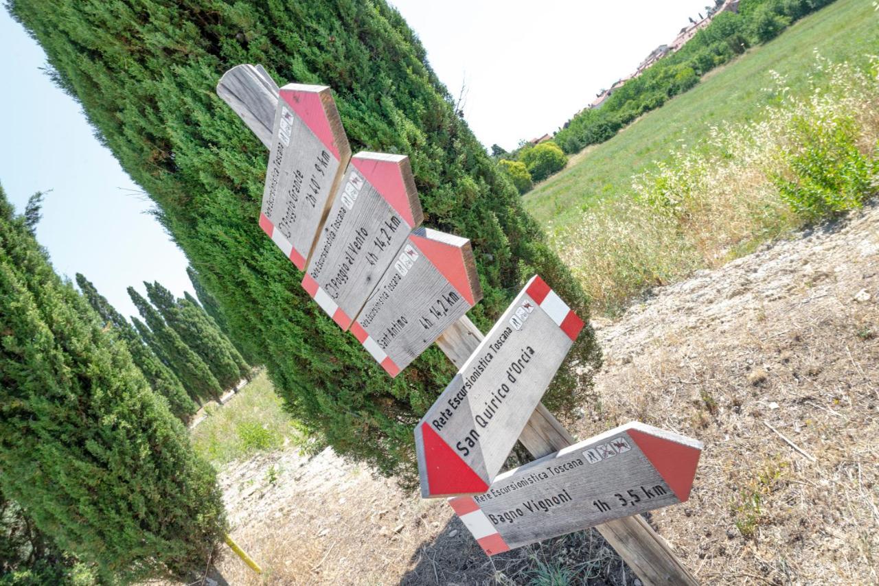 San Quirico dʼOrcia Hotel Palazzuolo מראה חיצוני תמונה